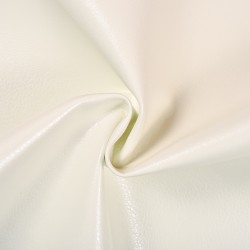 Ткань Дерматин (Кожзам) для мебели, цвет Белый (на отрез)  в Рубцовске