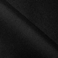 Ткань Оксфорд 600D PU, Черный (на отрез)  в Рубцовске
