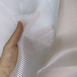 Сетка 3D трехслойная Air mesh 160 гр/м2, цвет Белый (на отрез)  в Рубцовске