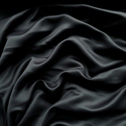 Светозатемняющая ткань для штор &quot;Блэкаут&quot; 95% (Blackout), цвет Черный (на отрез)  в Рубцовске