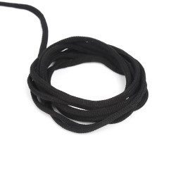 Шнур для одежды 4,5 мм, цвет Чёрный (на отрез)  в Рубцовске