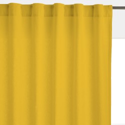 Штора уличная на Трубной ленте (В-220*Ш-145) Желтая, (ткань Оксфорд 600)  в Рубцовске