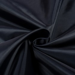 Ткань подкладочная Таффета 190Т, цвет Темно-Синий (на отрез)  в Рубцовске