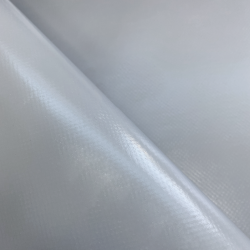 Ткань ПВХ 450 гр/м2, Серый (Ширина 160см), на отрез  в Рубцовске
