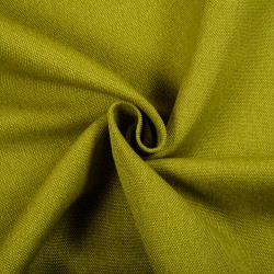 Ткань Рогожка (мебельная), цвет Зелёный (на отрез)  в Рубцовске