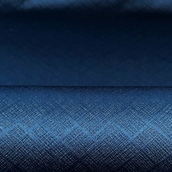 Ткань Блэкаут для штор светозатемняющая 100% &quot;Орнамент Синий&quot; (на отрез)  в Рубцовске